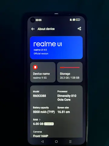 Realme c9 5G