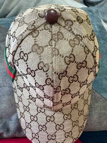 Gucci GG web baseball cap XL