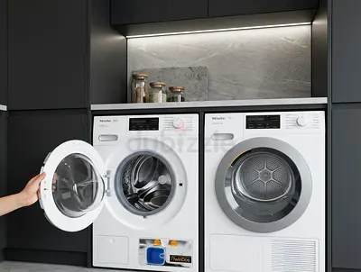 Miele Latest Model TwinDos Technology Washer  Dryer Set – Premium German Engineering