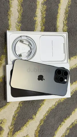 Iphone 15 promax 256gb Black titanium