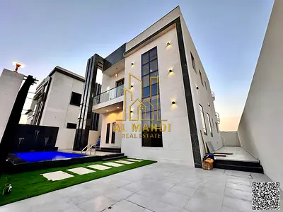 فرصة امتلاك فيلا احلامك تصميم مودرن شامل رسوم التسجيل قريبة من المسجد و بسعر قابل للتفاوض