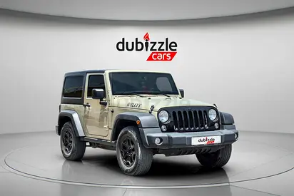 AED 1483/month | 2018 Jeep Wrangler  | GCC Specs | Ref#464391