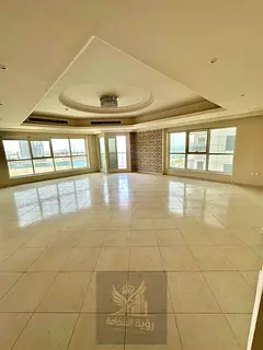 An excellent opportunity to rent a spacious apartment located directly on Al Mamzar Corniche, offeri