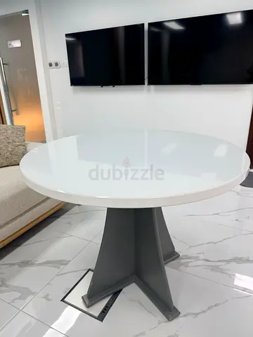 Offer Modern Office Table Set Round Accent Table + Rectangular Conference Table 300 for both