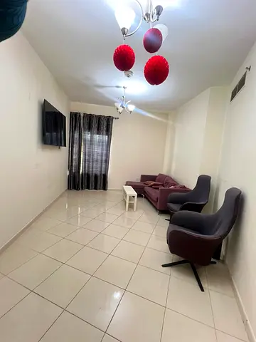 1-bedroom apartment with a lounge for sale in Al-Orion Towers, furnished