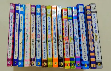 Diary of a Wimpy Kid book collection - by Jeff Kinney