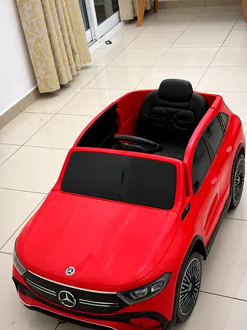 Red Mercedes Ride-On Electric Toy Car - Good Condition