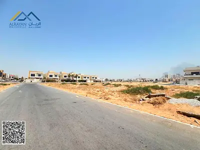 للبيع قطعتين كورنر شامل رسوم التسجيل والتملك ارتداد واسع امام الارض