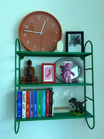 IKEA Green Shelves