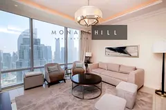 High-Floor 2BR | Full Burj Khalifa & Fountain Views