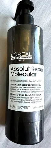 New LOreal Professionnel Absolut Repair Molecular - Professional Rinse-Off Serum 250ml