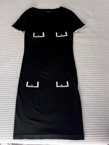 Louis Feraud Paris black dress