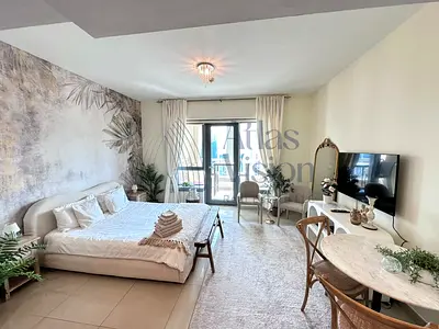Fully Furnished Studio | Ready to Move In | High Floor in Downtown Dubai