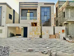 own your dream villa , modern design , registration fees included , close to the mosque , and negoti