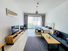 Lavish Furnished Studio Prime Location Community Uptown Al Zahia Free Parking Gym Pool