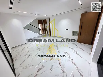 Villa for sale in Ajman, including registration and ownership fees | Al Bahia area | 5 bedrooms, majlis, living room, maid's room | Freehold ownership