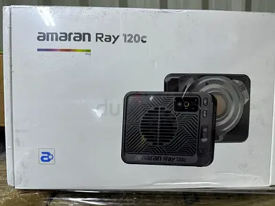 Amaran Ray 120c RGB LED Video Light 120W Portable Studio Light Bowens Mount CCT 1800K to 20000K IP54
