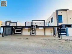Luxury villa for sale in Al-Haliou, including electricity, water, and air conditioning.