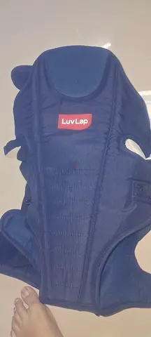 LuvLap Baby Front Carrier - Navy Blue, Good Condition