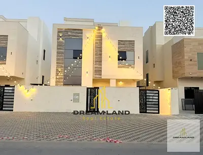 Luxury villa, 3 floors + roof, with a modern design, including registration and ownership fees, comprising 7 master bedrooms, high-end finishes and a