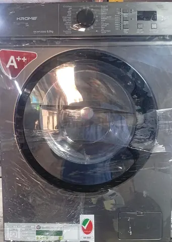 Sale KROME Washing machine used one excellent quality, push bottom, 1 month warranty