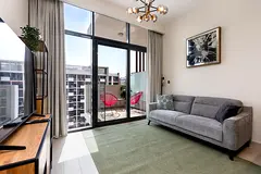 Modern 1BR with Balcony in Azizi Riviera, Meydan
