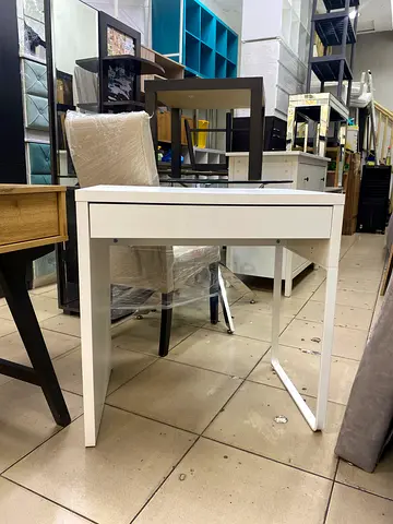 Desk, white, 73x50 cm