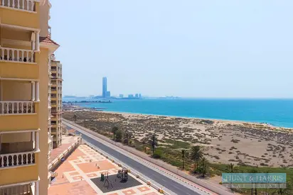 One Bed For Rent Al Hamra Village - Furnished and Upgraded - Sea View