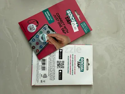 X2 : Social Tap NFC Contact Sharing Tag - New in Pack BRAND NEW
