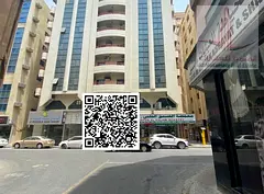 Two-bedroom apartment with a living room and central air conditioning; located in Al Shuwaiheen, Sha