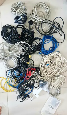 FREE mixed CAT3,4 and power cables