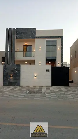Freehold ownership with no registration fees: a spacious luxury villa with a private pool in the Al Zahia area, close to all services and main roads.