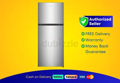 Refrigerator Hisense 488L Double Door - Brand New | 1 Year Warranty | Free Delivery