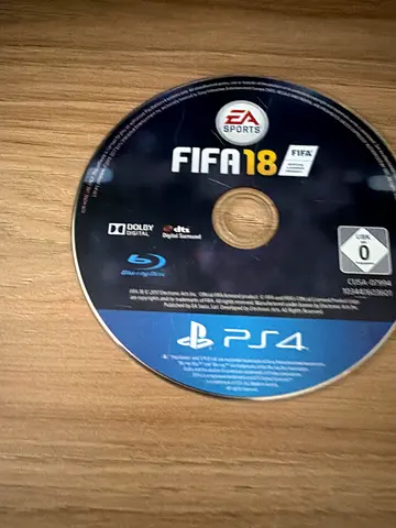 FIFA 18 PS4+PS5 disc - used game (disc only)