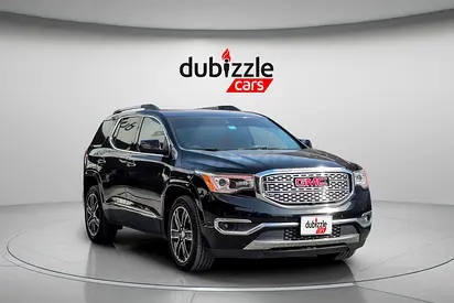 AED 714/month | 2018 GMC Acadia | GCC Specs | Ref#486561