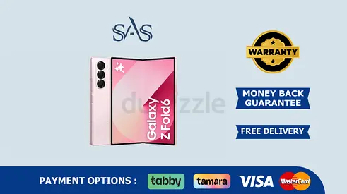Samsung | Galaxy Z Fold 6 Phone | Pink | New | Free Delivery | Warranty