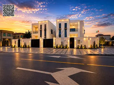 Luxury Corner 5BR Villa | Private Elevator | Central AC | Rooftop | 5,000 Sq Ft BUA | Premium Finish