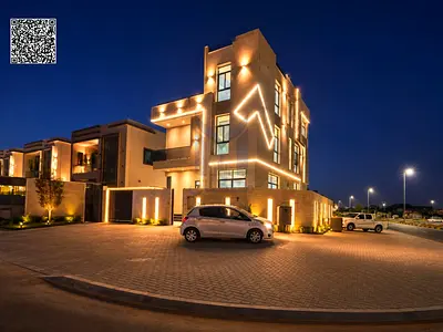 Luxury Corner Villa G+2 | 6 Master Bedrooms | 4400 sqft Built-Up | Al Helio 2 Ajman | AED 2.5M"