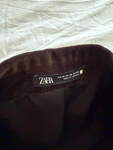 Mens Zara Velvet Blazer