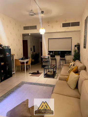 شركة المهندس للعقارات | فرصة استثمارية في أبراج عجمان ون للبيع شقة غرفتين وصالة بمساحة ضخمة في برج 6
