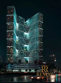 1BR for Sale | Binghatti Skyterrace | Motor City | DLD Waiver with 40/60 available