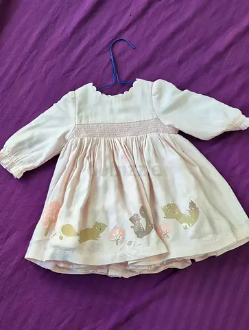 Simple Used Pink Dressفستان بينك مستعمل بسيط