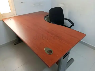 L-Shaped Office Desk in Great Condition