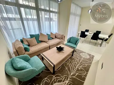 Furnished 3BR Villa | Albizia DAMAC Hills 2 | Balcony & Garden View