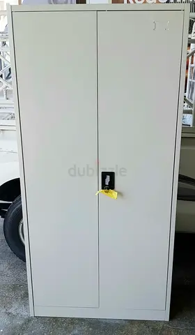 Metal Storage Cabinet / Wardrobe - 2 Door, Good Condition