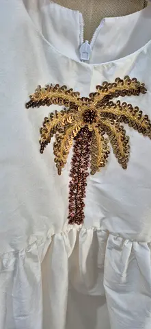 Baby dress born 1 year old فستان بيبي مواليد عمر سنه