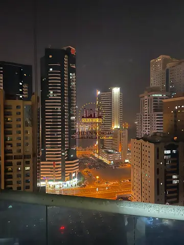 Brand New Furnished Apartment in Al Taawun Sharjah, 2 Bedrooms, 2 Living Rooms, Sea View, Maid Room
