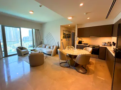 Full Burj Khalifa Skyline & Fountain View | High Floor | Luxury living