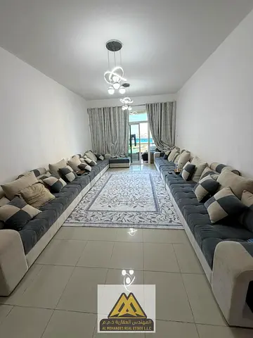 Fully Furnished 2BR Apartment for Sale in Horizon Towers Ajman Full Open View