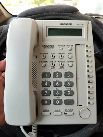 Panasonic KX-T7730 Corded Office Phone / Answering Machine (Used)